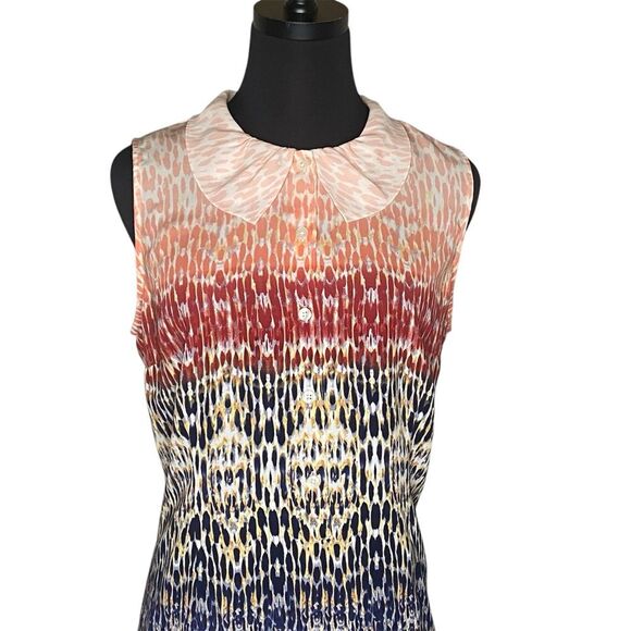 CAbi Love Sleeveless Blouse with Peter Pan Collar, Size Medium - Picture 1 of 10